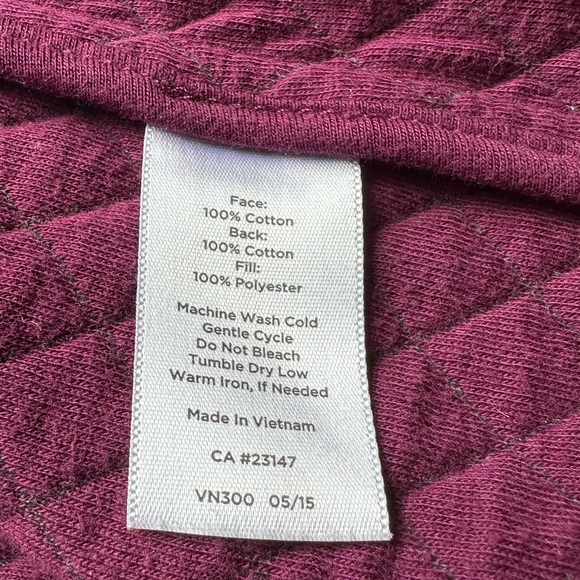 Talbots Dark Gray Quilted Jacket - Picture 4 of 6